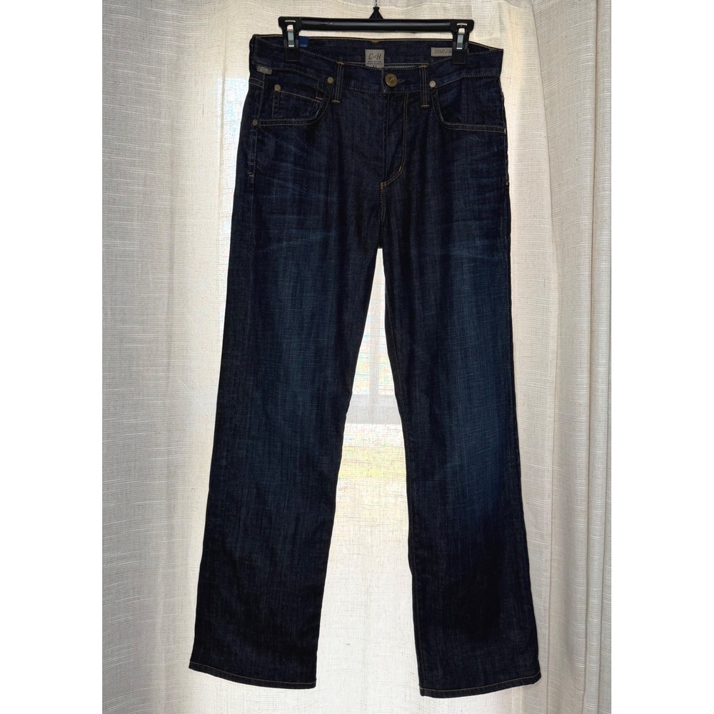Citizens of Humanity Evans Straight Leg Dark Indigo Denim Jeans Men's Size 29